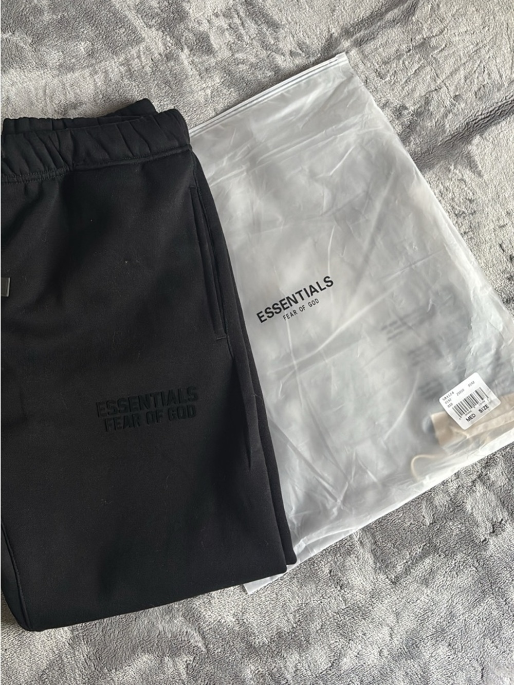 Fear of God Essentials Black Sweatpants